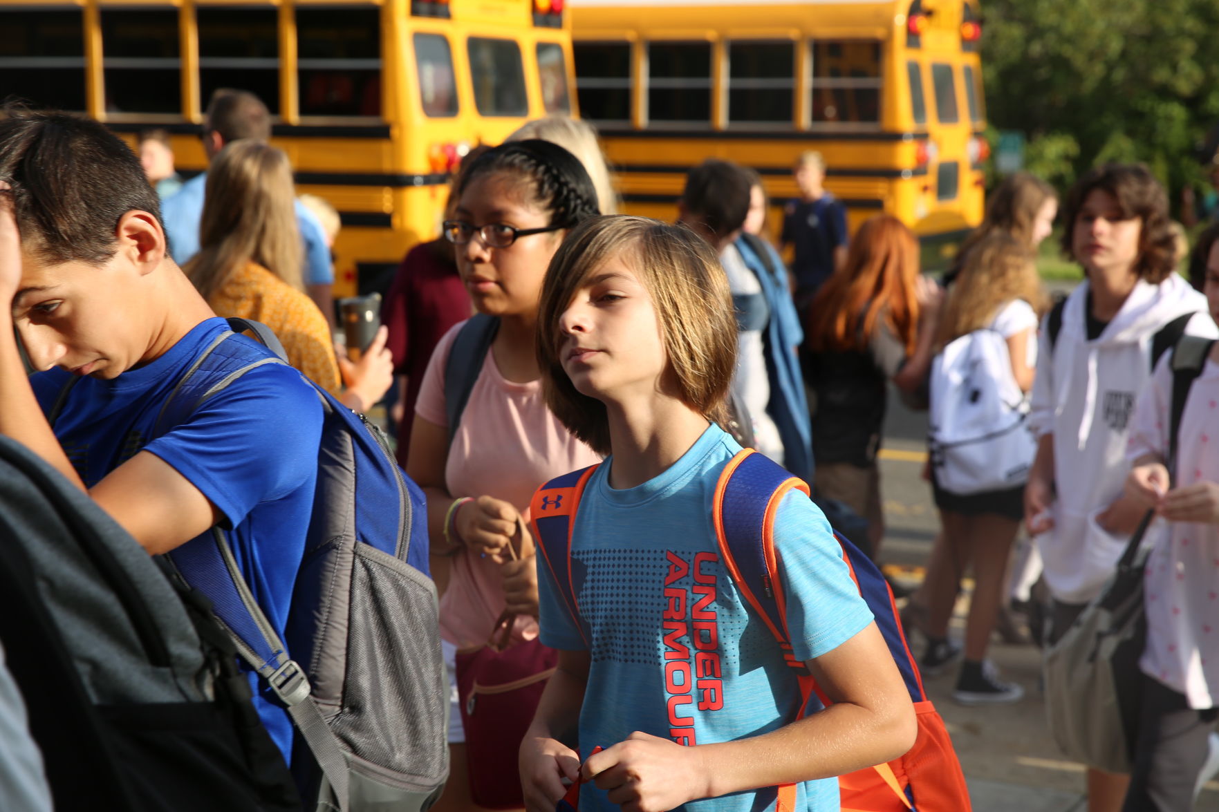 First Day at Upper Township Middle School